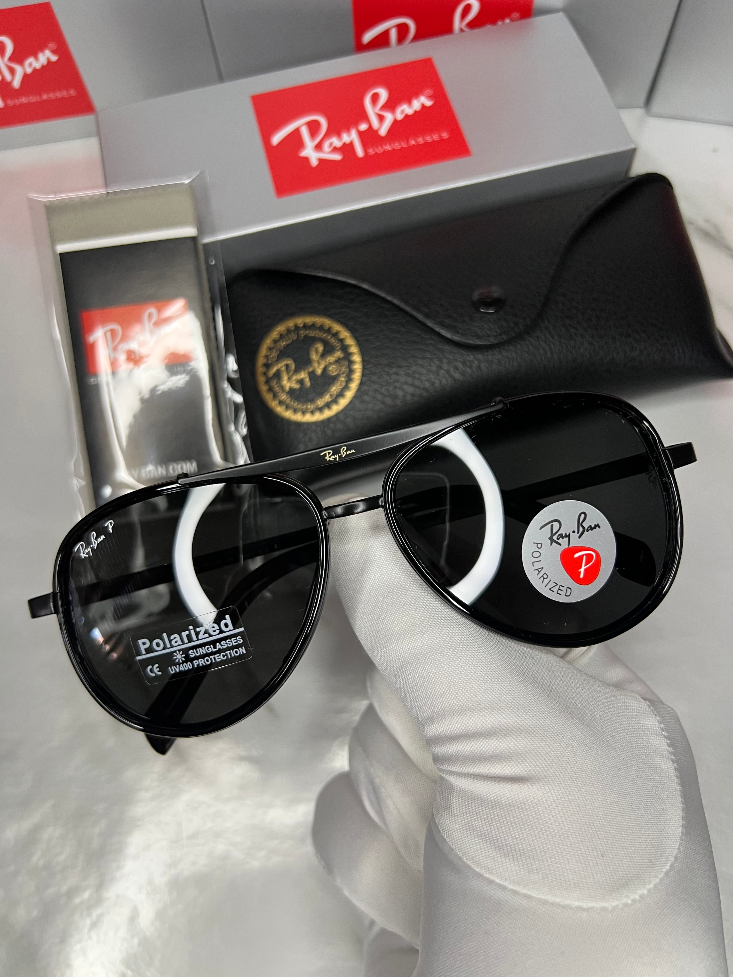 Ray-Ban "AVIATOR" New Collection "Polarisé"