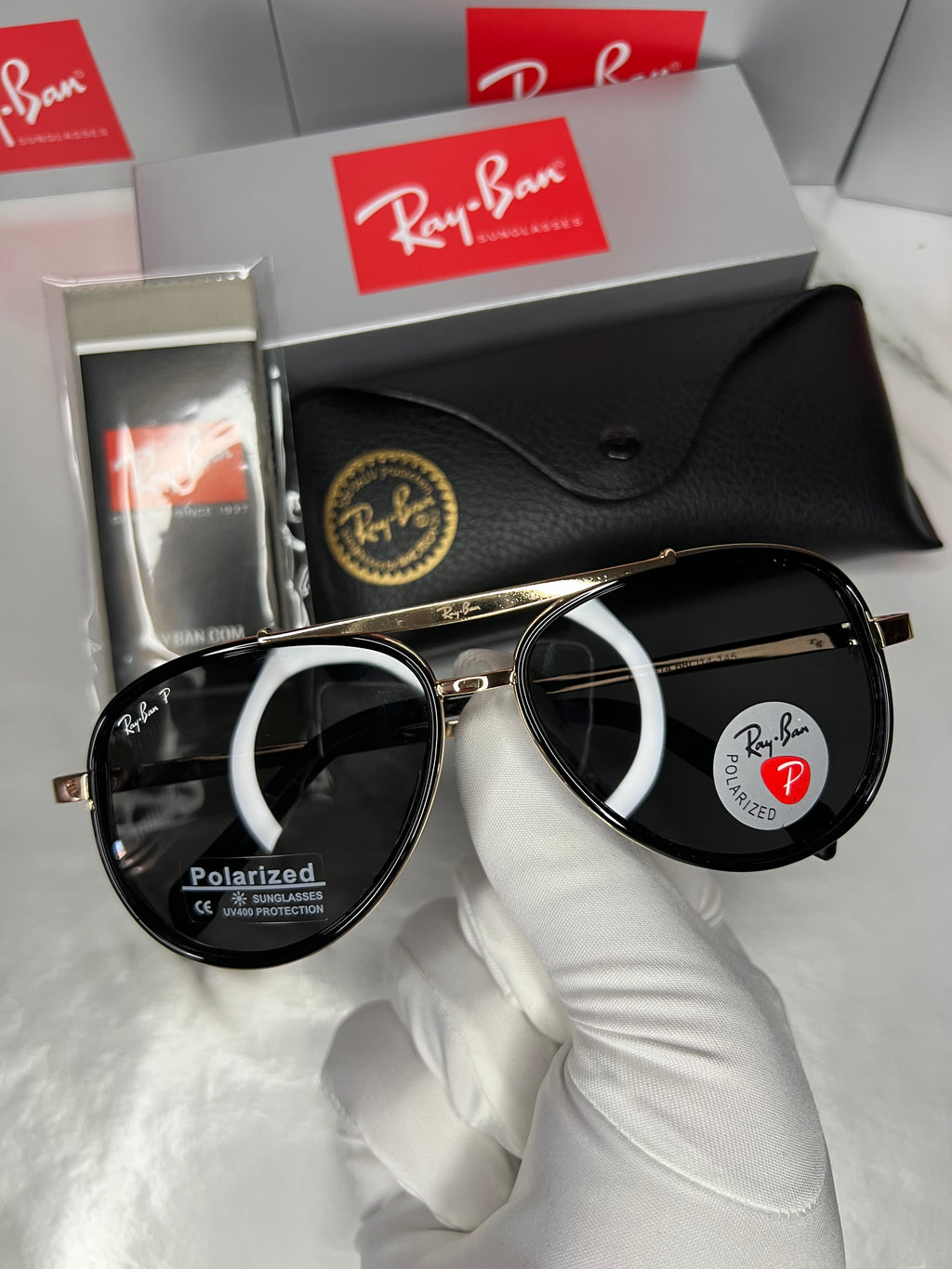 Ray-Ban "AVIATOR" New Collection "Polarisé"
